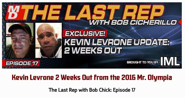 The Last Rep Bob Cicherillo Episode 17