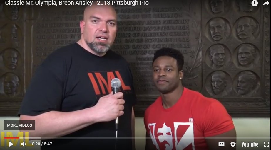 Classic Mr. Olympia, Breon Ansley – 2018 Pittsburgh Pro