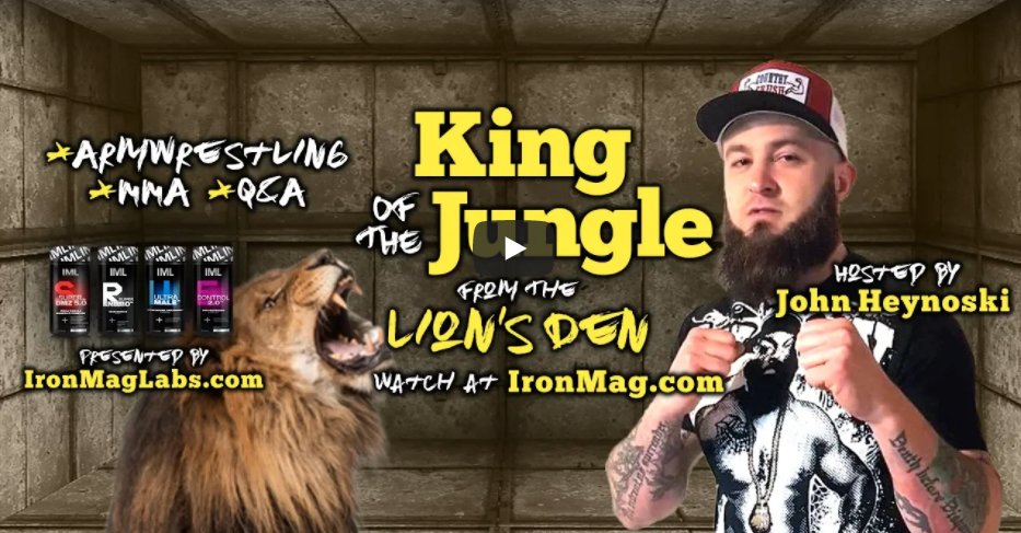 King of the Jungle with John Heynoski – MMA, Armwrestling, MotoX
