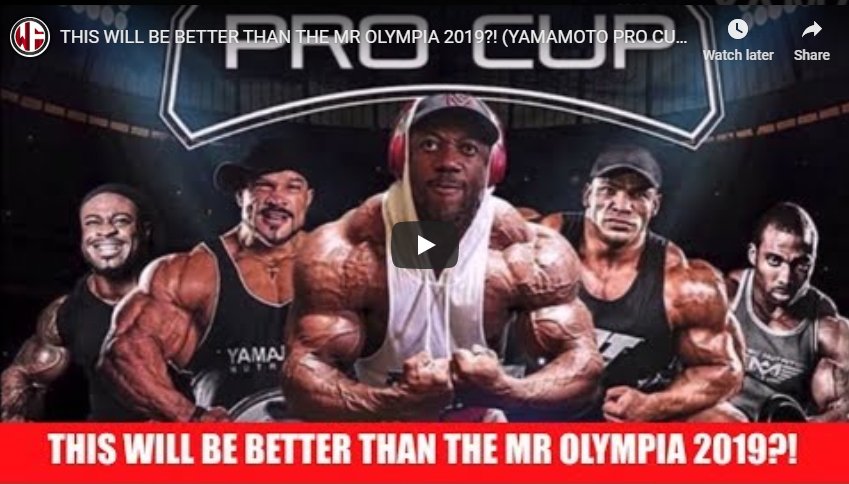 Yamamoto Pro Cup Will Be Bigger Than the Olympia?