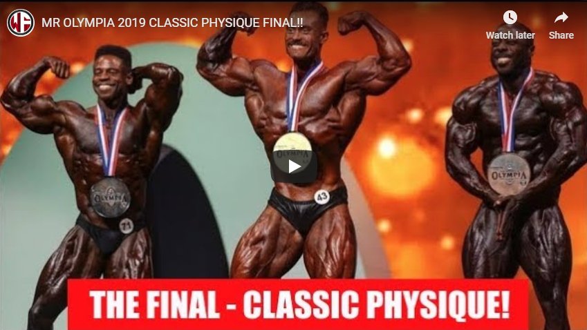Classic Physique For The Win!