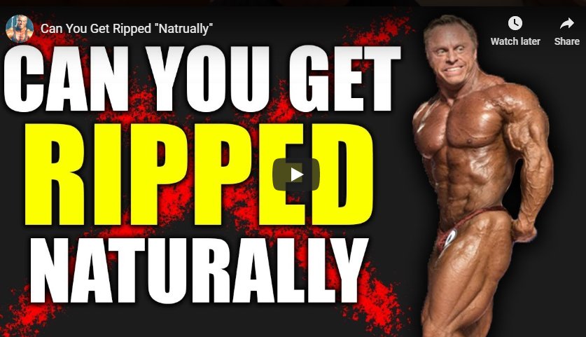 Can You Get Ripped “Naturally”?