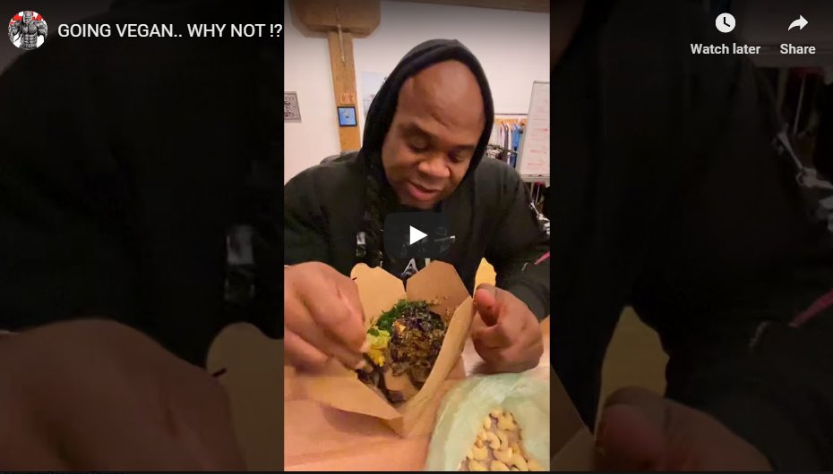 Mixed Responses to Kai Greene Going Vegan