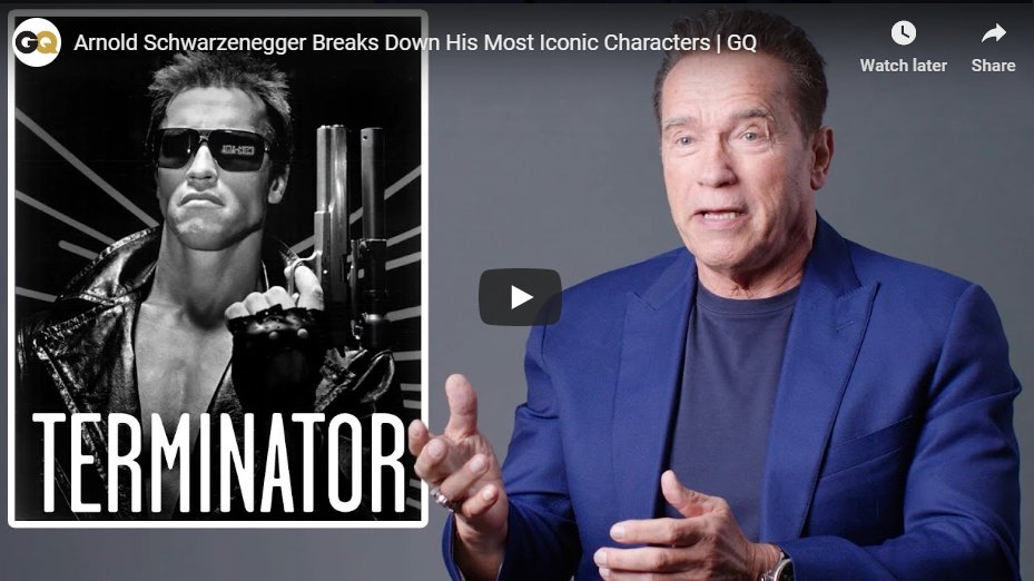 Arnold Schwarzenegger Breaks Down His Most Iconic Characters