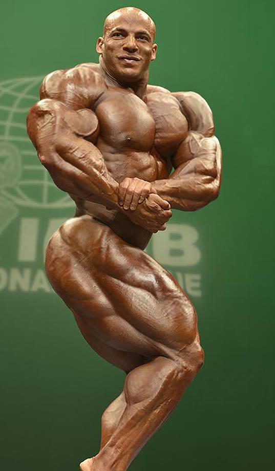 Big Ramy Stays True To His Signature Look