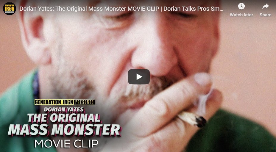 Dorian Yates Talks About Smoking Weed & Bodybuilding