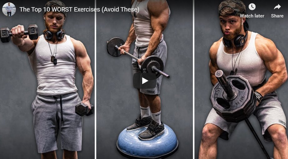 The Top 10 WORST Exercises (Avoid These)