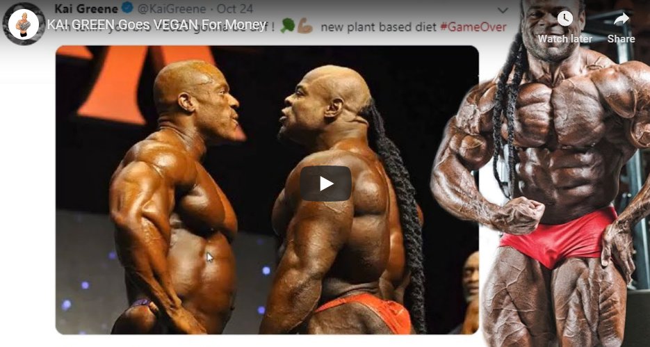 KAI GREEN IS a Sellout and Goes VEGAN For Money!