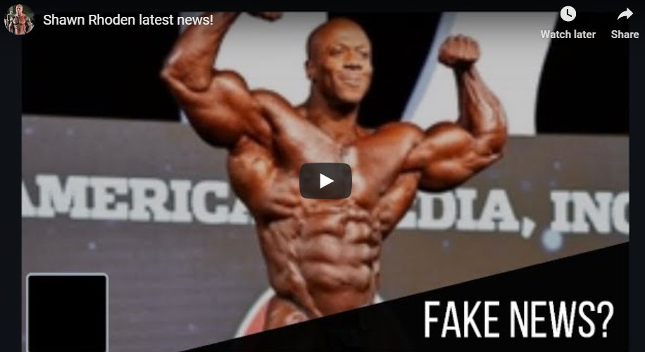 Shawn Rhoden’s Pro Status – NOT IN QUESTION!
