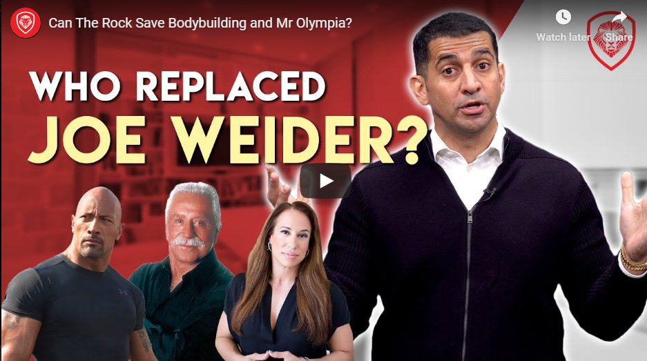 Can The Rock Save Bodybuilding and Mr Olympia?