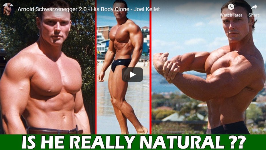 Arnold Schwarzenegger 2.0 – His Body Clone – Joel Kellet