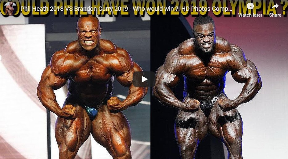 Phil Heath 2018 vs Brandon Curry 2019 – Who Would Win?