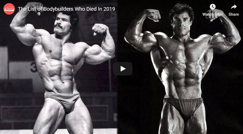 The List of Bodybuilders Who Died In 2019