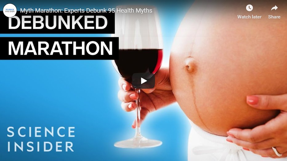 Experts Debunk 95 Health Myths
