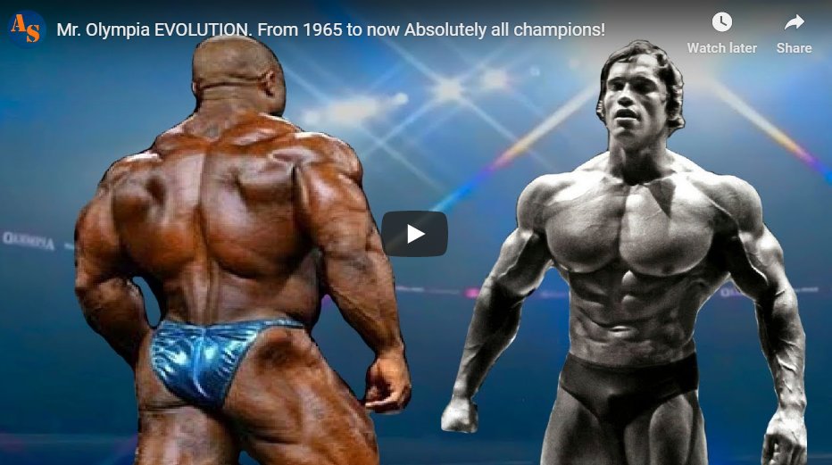 Mr. Olympia EVOLUTION – From 1965 to Present All Champions!