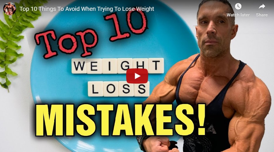 Top 10 Things To Avoid When Trying To Lose Weight