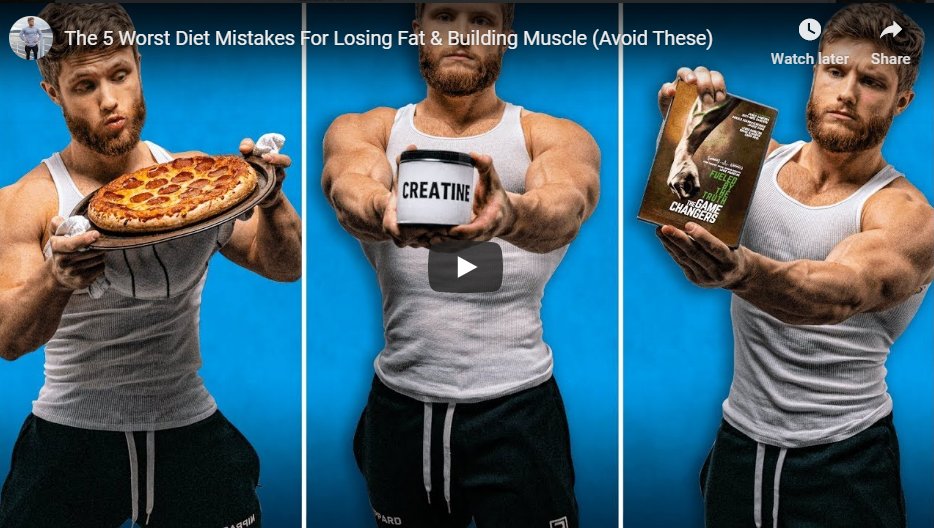 The 5 Worst Diet Mistakes For Losing Fat & Building Muscle