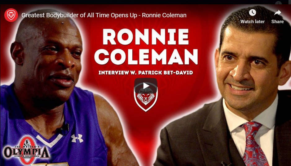 Ronnie Coleman Interview with Valuetainment Will Have You in Tears
