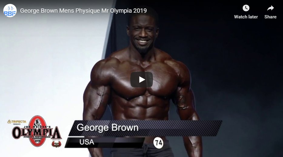 George Brown Is Ready for the 2020 Arnold Classic! George Brown Is Ready for the 2020 Arnold Classic!