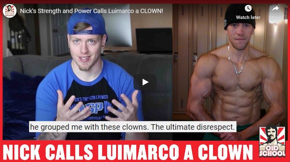 YouTube Celebs, Nick Strength And Power vs Luimarco