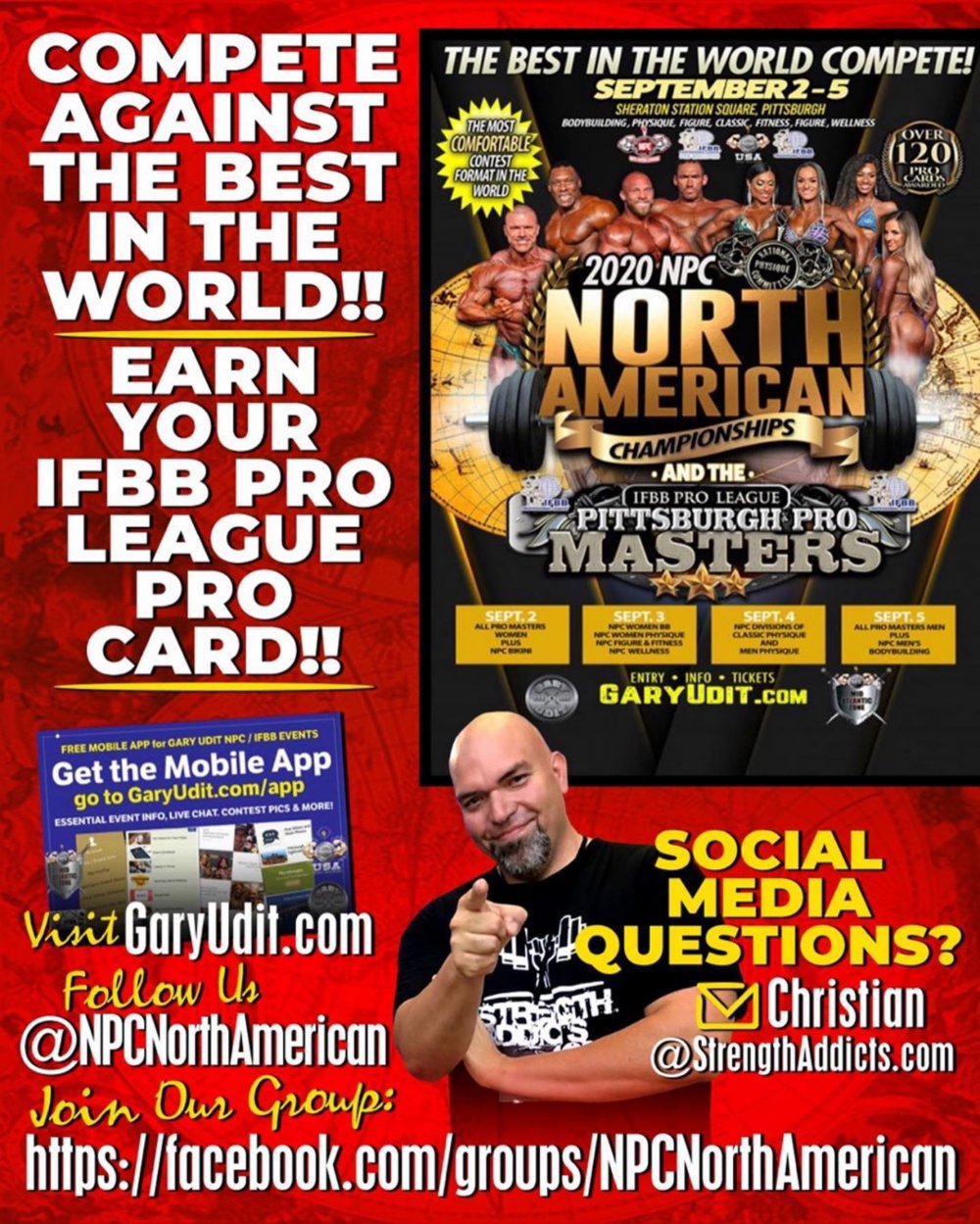 The 2020 NPC North Americans – A Model Bodybuilding Contest