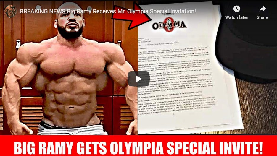 Big Ramy Gets Special Invite