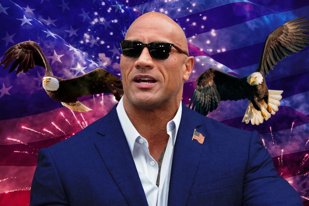 The Rock for President?