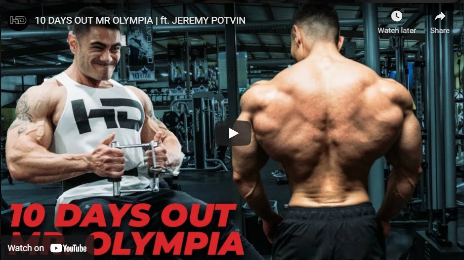 Jeremy Potvin Moves Up To Classic Physique
