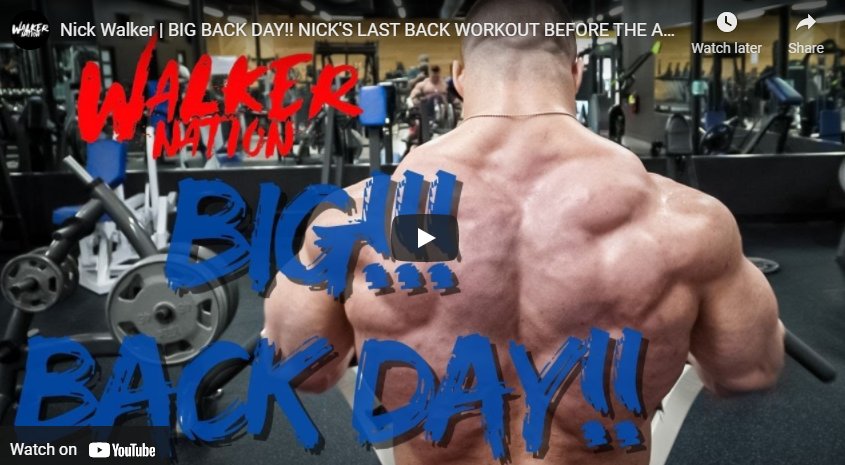 What If Nick Walker Wins The Arnold? What If Nick Walker Wins The Arnold?