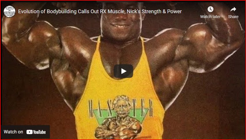 RxMuscle, Nick’s Strength & Power Called Out! RxMuscle, Nick’s Strength & Power Called Out!