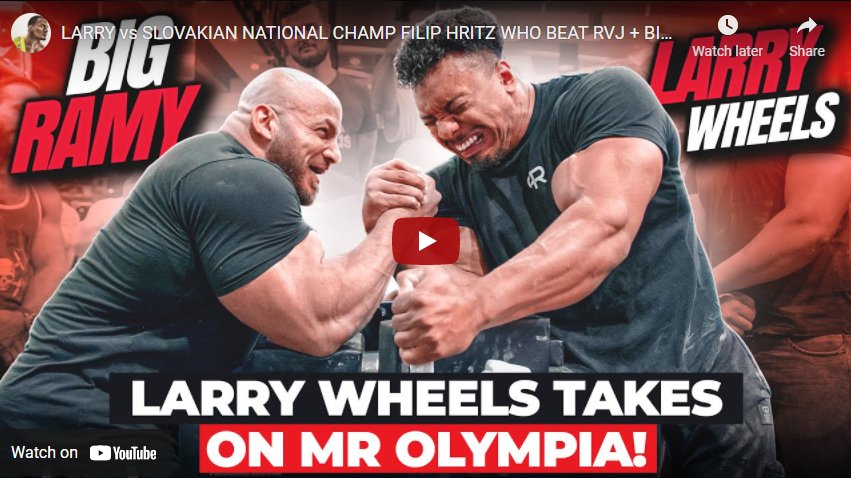 Big Ramy’s Armwrestling Match Was A Joke?