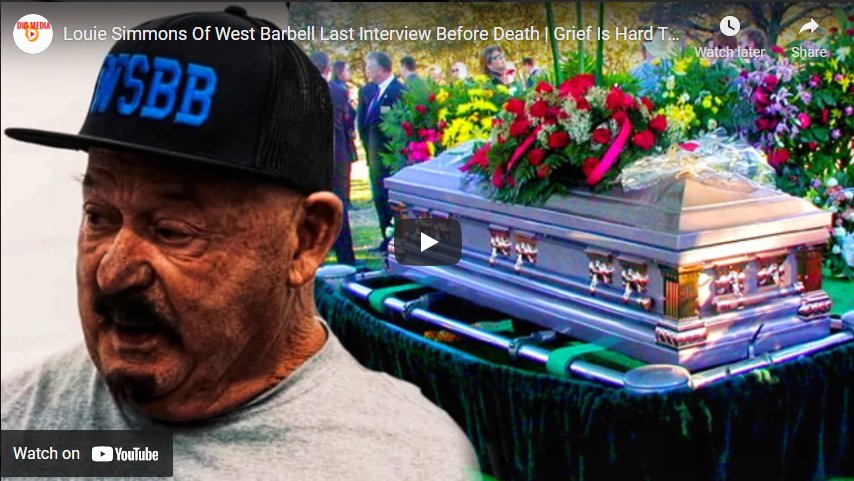 Louie Simmons – The Godfather of Powerlifting RIP