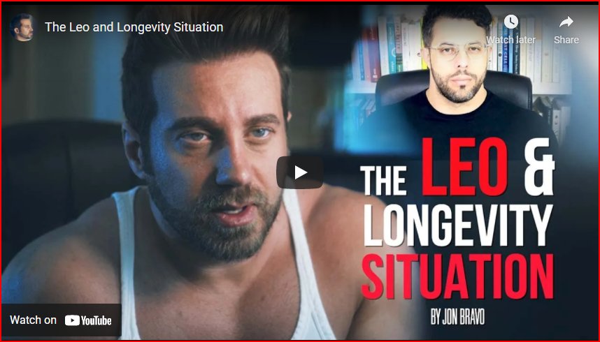 The Leo and Longevity Situation