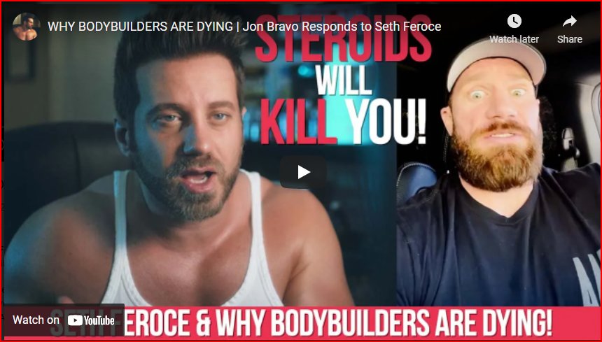 WHY BODYBUILDERS ARE DYING | Jon Bravo Responds to Seth Feroce