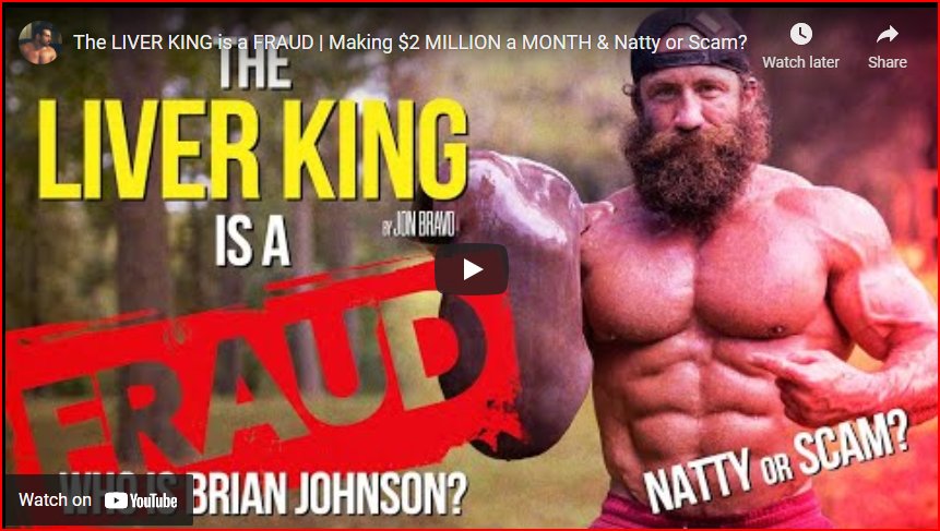 Stop Giving Liver King Attention!! Stop Giving Liver King Attention!!