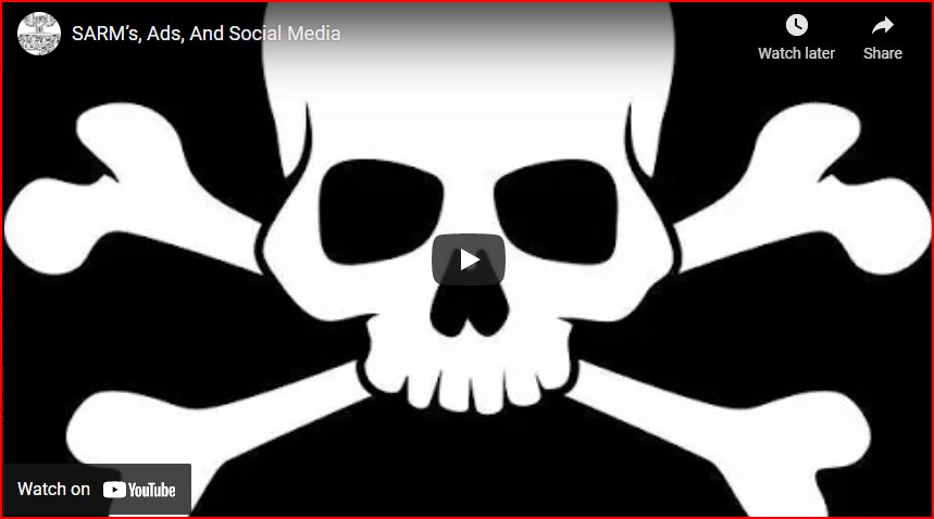 Advertising SARMS on Social Media