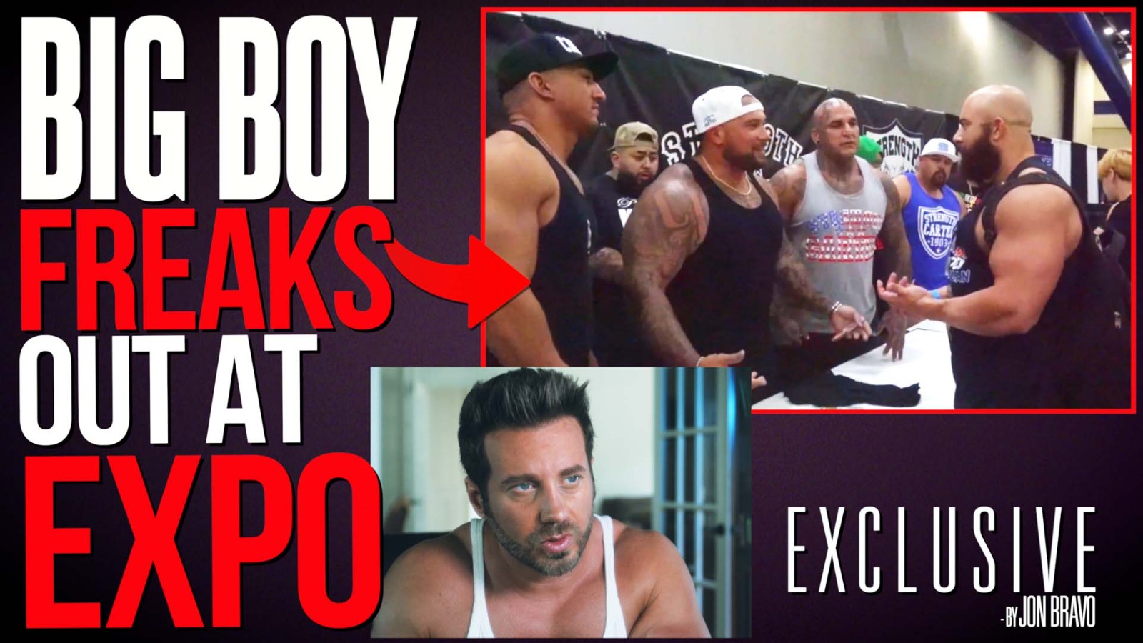 BIGBOY Freaks Out at Houston Pro Expo!