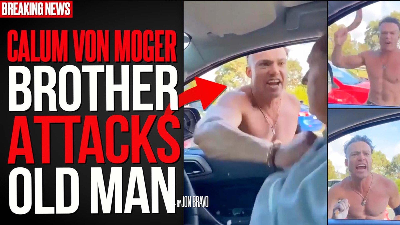 Calum Von Moger’s Brother Goes Nuts On Old Man