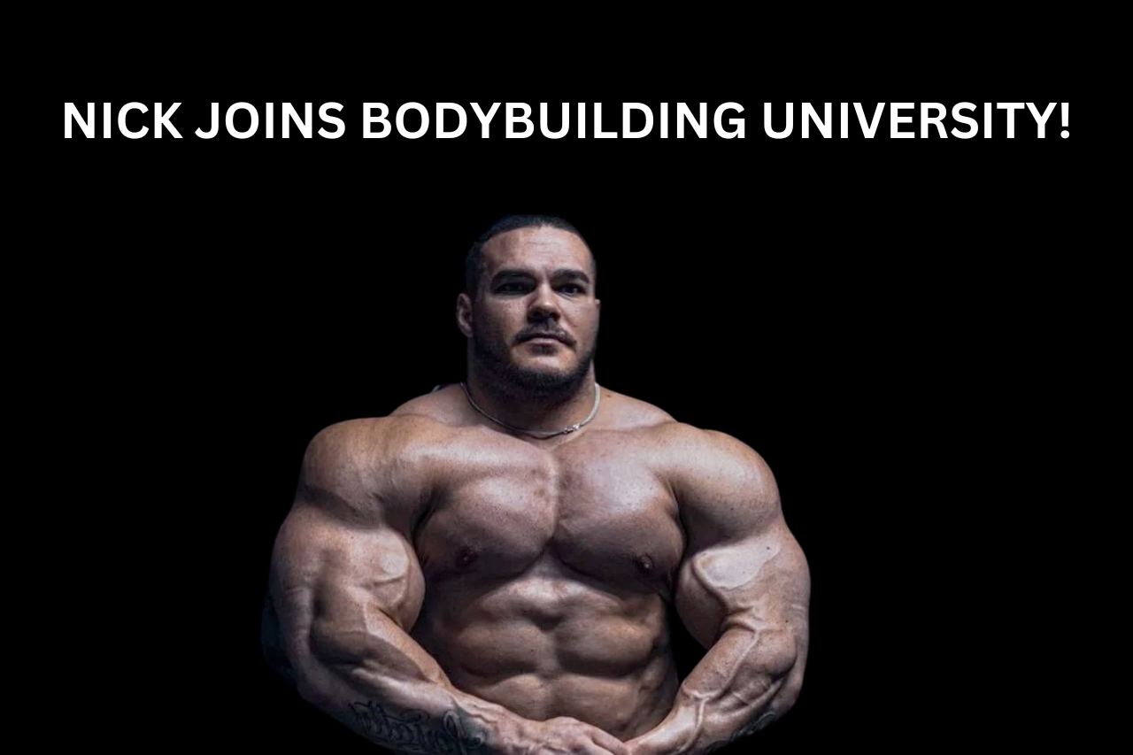 Nick Walker Joins Bodybuilding University! Nick Walker Joins Bodybuilding University!