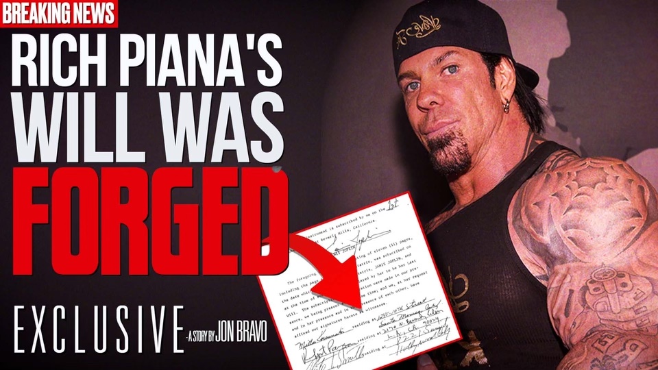 Rich Piana’s Will Was FORGED? Rich Piana’s Will Was FORGED?