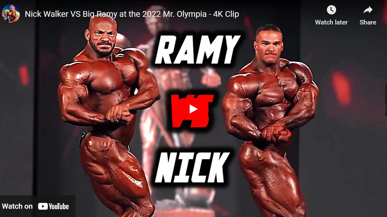 Big Ramy And Nick Walker: Showdown of Giants