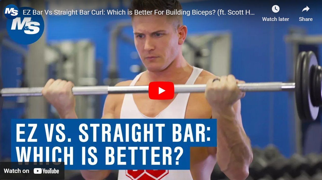 EZ Curl Bar vs. Straight Bar: Which One is the Best?